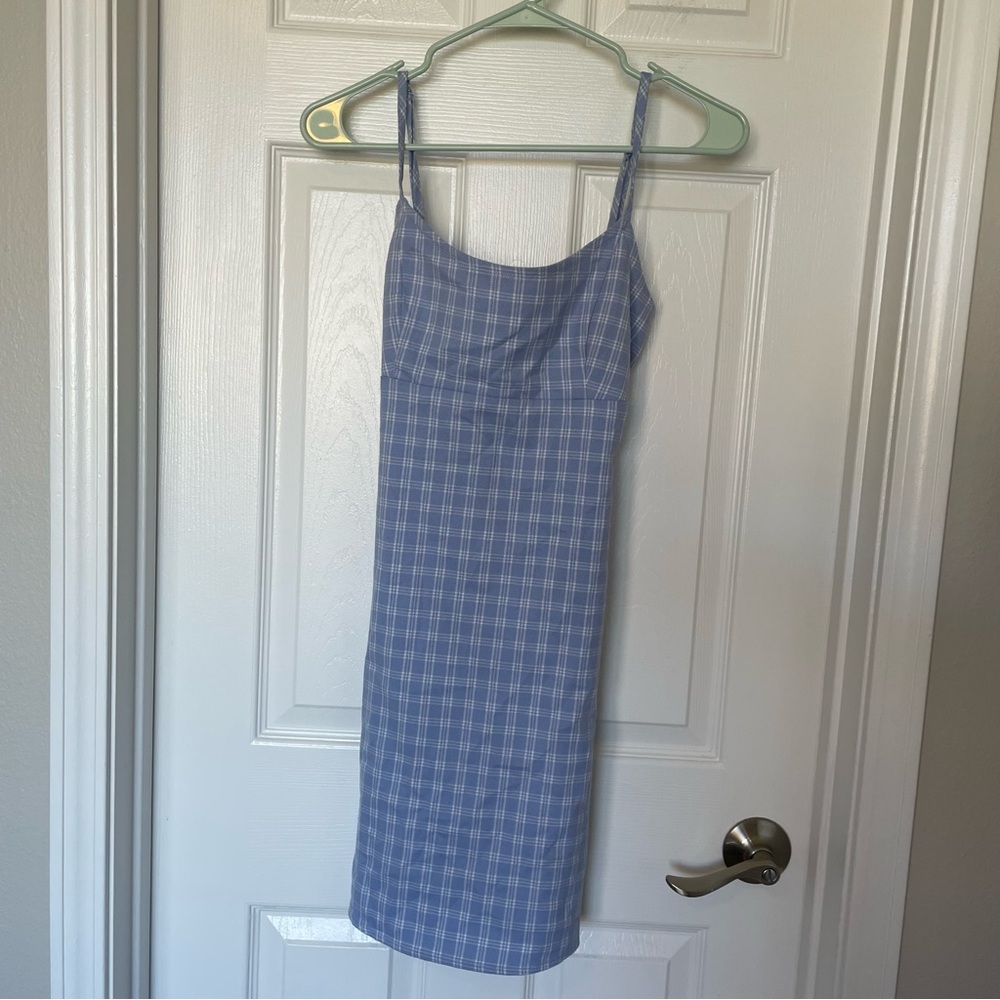 Brandy Melville Blue Slip Midi Dress